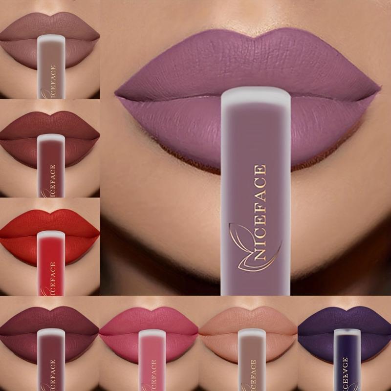 20-Color Matte Lip Glaze Long-Lasting Lipstick