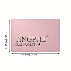 Pink Eyeshadow Palette 15 Colors Matte Shimmer Glitter Eye Shadow Makeup Kit