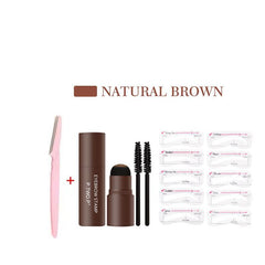 Eyebrow Powder Stamp Tool Waterproof Smudge Proof Matte Eyebrow