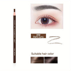 Waterproof Drawstring Eyebrow Pencil - Colorfast Sweat-Proof Makeup Tool
