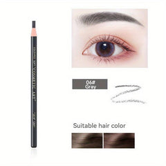 Waterproof Drawstring Eyebrow Pencil - Colorfast Sweat-Proof Makeup Tool