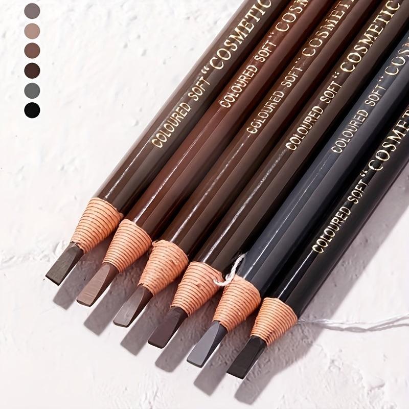 Waterproof Drawstring Eyebrow Pencil - Colorfast Sweat-Proof Makeup Tool