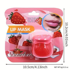 Moisturizing Lip Balm Strawberry Aloe Honey Grape Hydrating