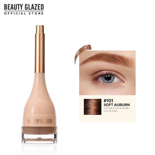 6 Colors Waterproof Eyebrow Pomade Tinted Cream With Brush