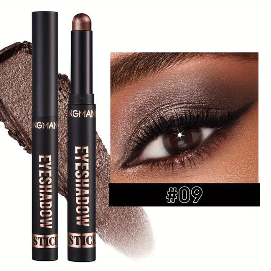8 Colors Eyeshadow Stick Pearly Matte Finish Waterproof