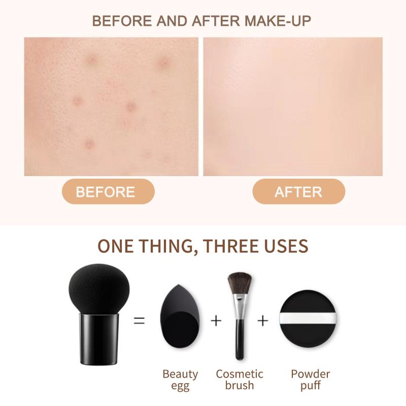 Mushroom Air Cushion Concealer Natural Finish Long Lasting Makeup