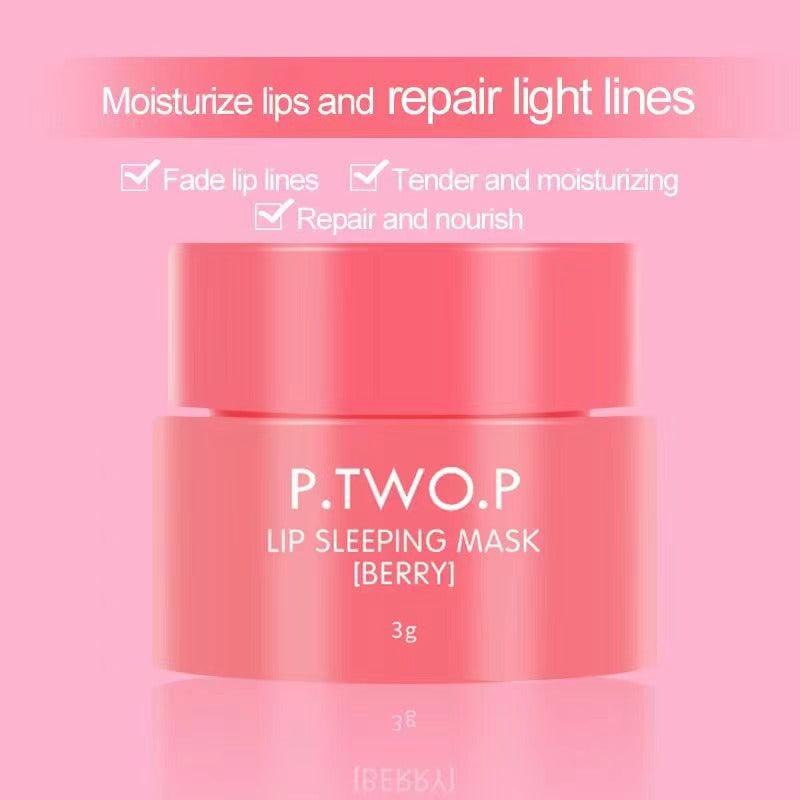 Strawberry Sleep Lip Mask Hydrating Jelly Lip Mask