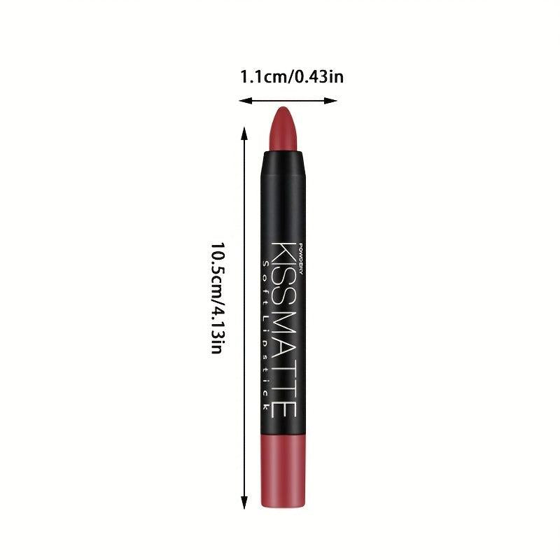 Nude Beige Matte Lipstick & Chestnut Brown Lip Liner Set