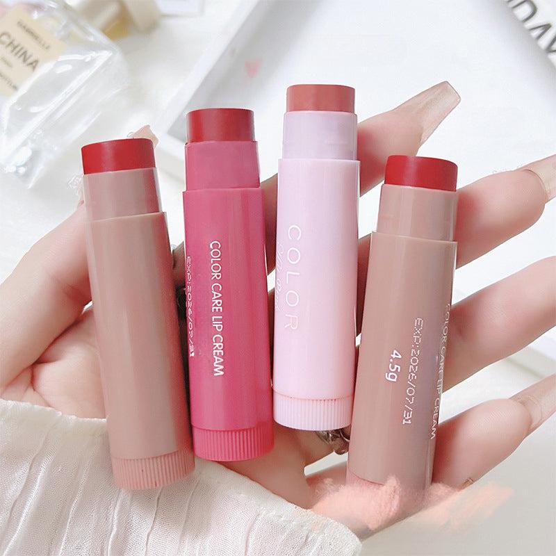 Color Lip Balm Moisturizing Tint Waterproof Lipstick