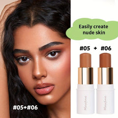 Matte Powder Contour Stick Highlighter for Flawless Skin