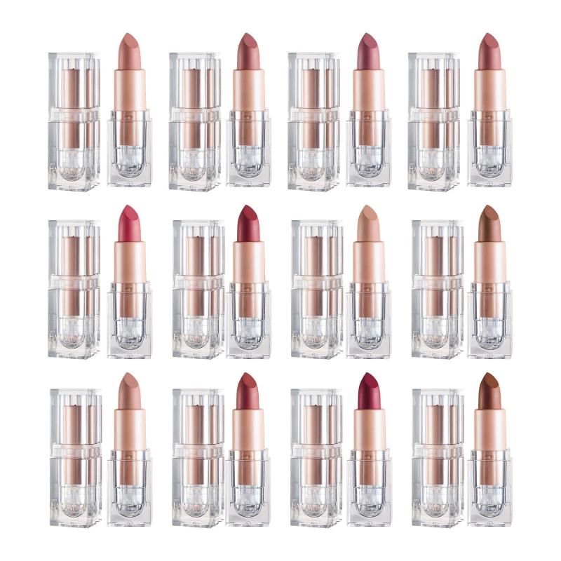 12 Colors Natural Matte Lipstick Long Lasting