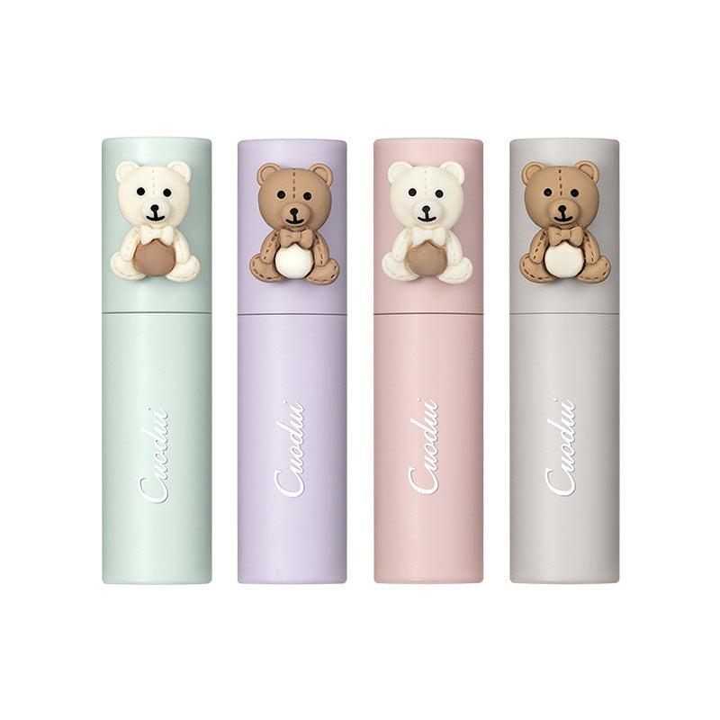Bear Packed Velvet Matte Lipstick Blush Soft Matte Waterproof Lip Gloss
