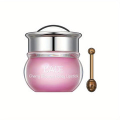 1 Pcs Pink Cherry Honey Moisturizing Lip Mask Peach Natural Lip Care Honey Pot
