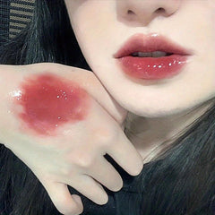 Strawberry Bear Water Gloss Lip Glaze Mirror Lipstick