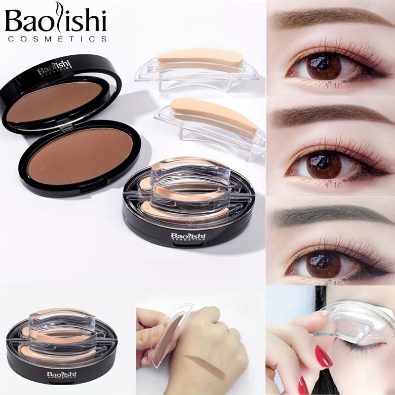 Stamp Eyebrow Powder Kit Long Lasting Waterproof 8 Colors