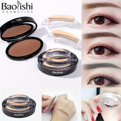 Stamp Eyebrow Powder Kit Long Lasting Waterproof 8 Colors