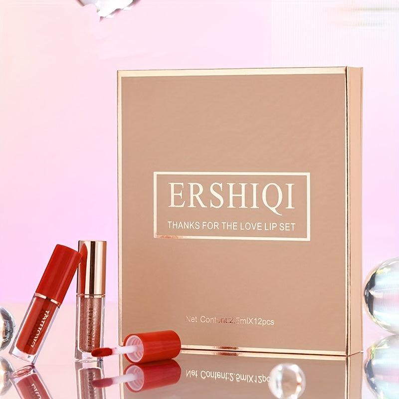 Moisturizing Lipstick Velvet Matte Glossy Red Lip Gloss