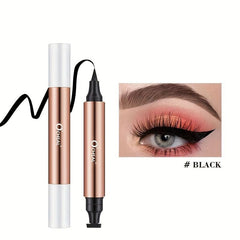 1pc 5 08cm Eyeliner Stamp Pencil Waterproof Double-ended Liquid Eye Liner Pen