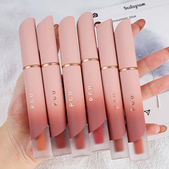 Matte Lip Glaze Long-Lasting Plumping Non-Cakey
