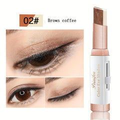 Pearly Eyeshadow Stick Velvet Texture Gradient 2 Colors Eyeshadow Pen