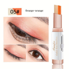 Pearly Eyeshadow Stick Velvet Texture Gradient 2 Colors Eyeshadow Pen