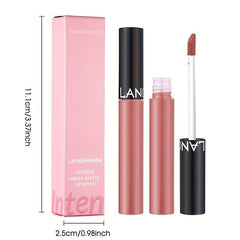 Matte Nude Lip Gloss Velvet Liquid Lipstick Long Lasting Makeup