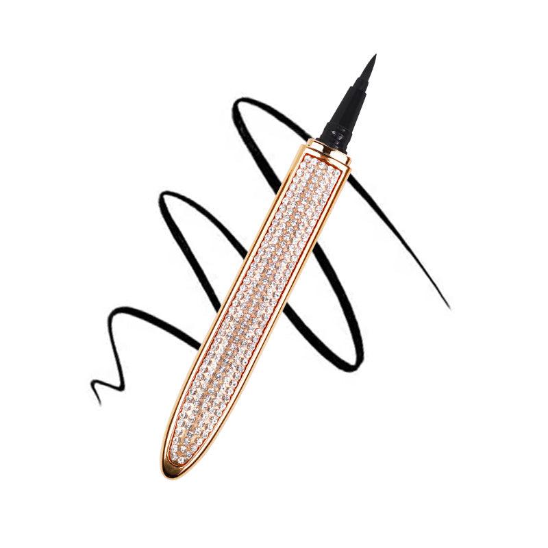Magic Eyeliner Pen Fast Drying Self Adhesive Waterproof High Pigmented Eyeliner