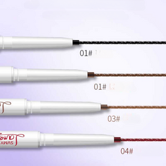 Waterproof Brown Eyeliner Gel Pencil High Pigment Matte Lasting Eye Makeup