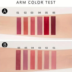6 Pcs Waterproof Lipstick Set Long Lasting Moisture for Women