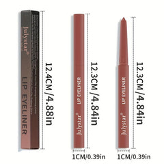 Waterproof Auto Lip Liner Matte Finish Long Lasting Lipstick Pen