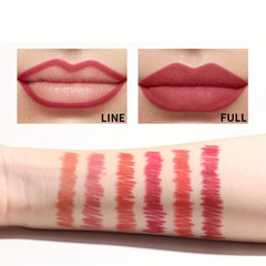 Waterproof Auto Lip Liner Matte Finish Long Lasting Lipstick Pen