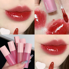 6 Colors Lipstick and Lip Gloss Set Pink Love Lip Glaze