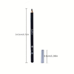 2pcs Eyebrow Pencil Carbon Eyeliner Dual Use Makeup Pen