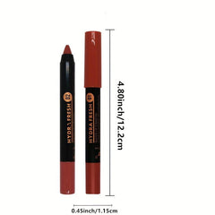 Matte Velvet Lipstick Long Lasting Moisturizing Easy Application 15 Colors