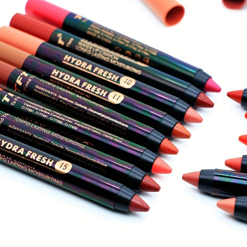 Matte Velvet Lipstick Long Lasting Moisturizing Easy Application 15 Colors