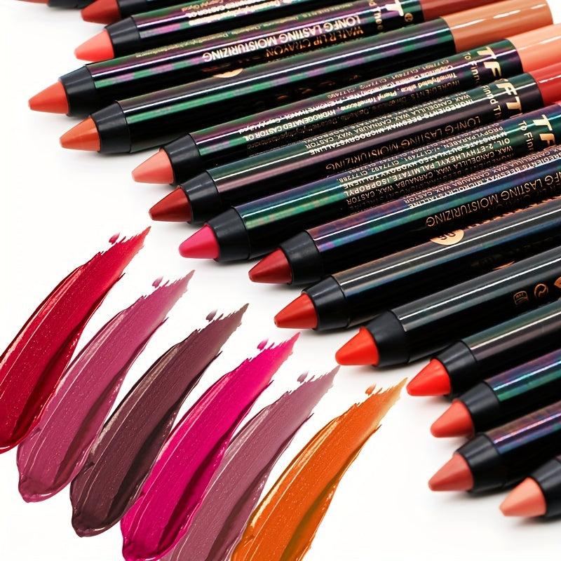 Matte Velvet Lipstick Long Lasting Moisturizing Easy Application 15 Colors