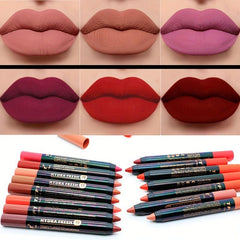 Matte Velvet Lipstick Long Lasting Moisturizing Easy Application 15 Colors
