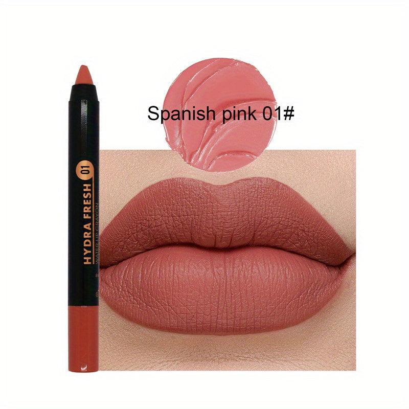 Matte Velvet Lipstick Long Lasting Moisturizing Easy Application 15 Colors