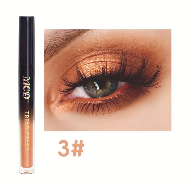 Waterproof Liquid Eyeshadow Glitter Fast Drying High Pigmented Eye Makeup