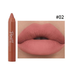 Dusty Rose Red Brown Matte Velvet Lipstick Moisturizing