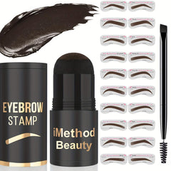 Eyebrow Stamp And Stencil Kit - Eyebrow Pomade - Eye Brow Shaping Kit