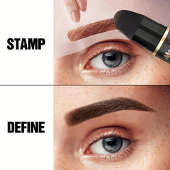 Eyebrow Stamp And Stencil Kit - Eyebrow Pomade - Eye Brow Shaping Kit