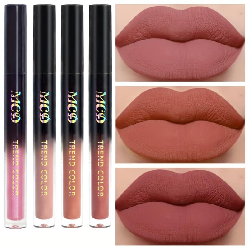Matte Non Stick Cup Lip Glaze Lipstick & Liquid Eyeshadow Dual Use
