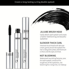 Waterproof Lengthening Mascara with Silicone Brush Head