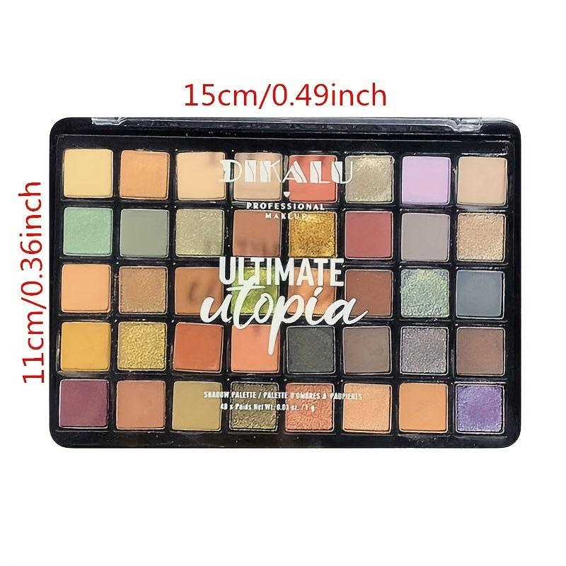 40-Color High Pigmented Eyeshadow Palette for Eye Makeup