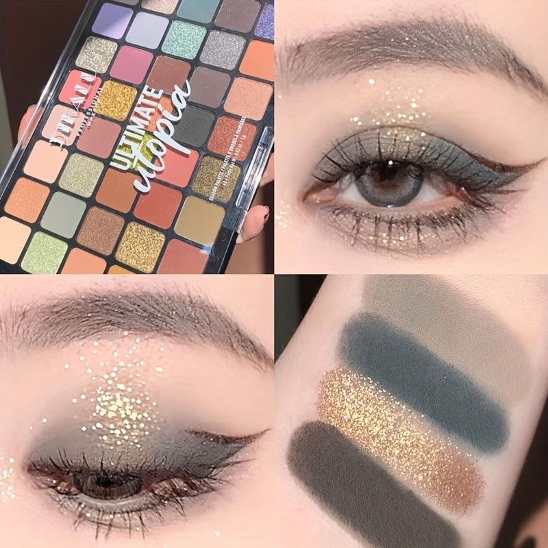 40-Color High Pigmented Eyeshadow Palette for Eye Makeup