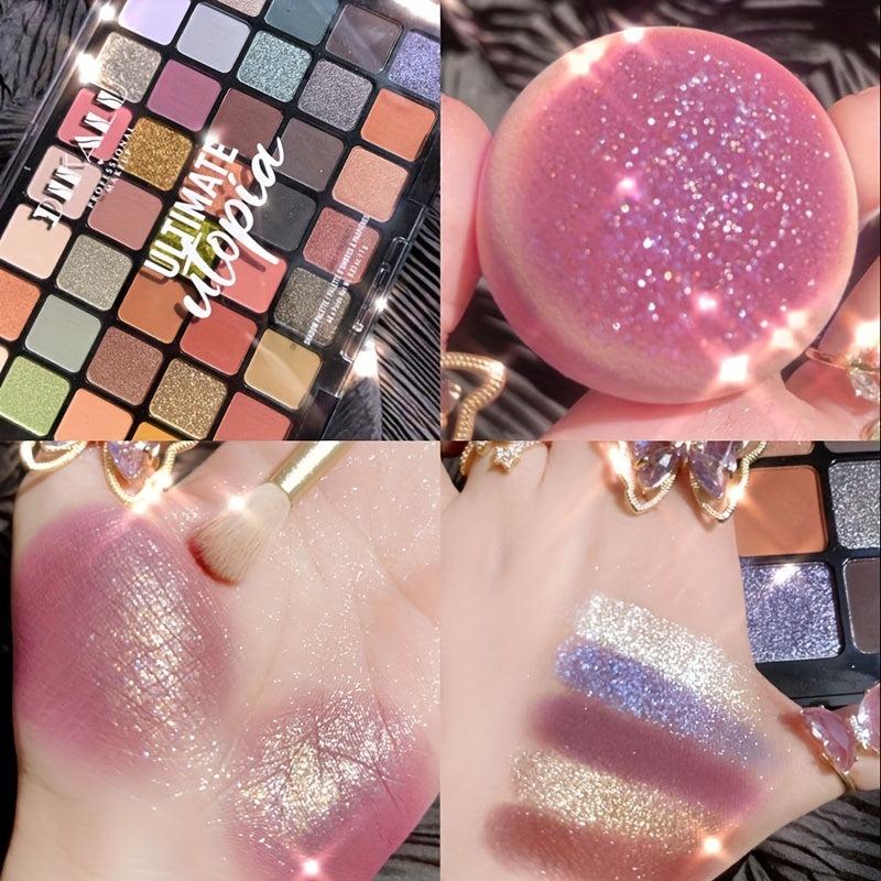 40-Color High Pigmented Eyeshadow Palette for Eye Makeup