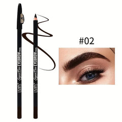 Eyebrow & Eyeliner Pencil Set with Sharpener