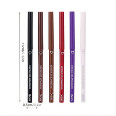 Waterproof Red Brown Eyeliner Gel Pencil Long Lasting Eye Makeup