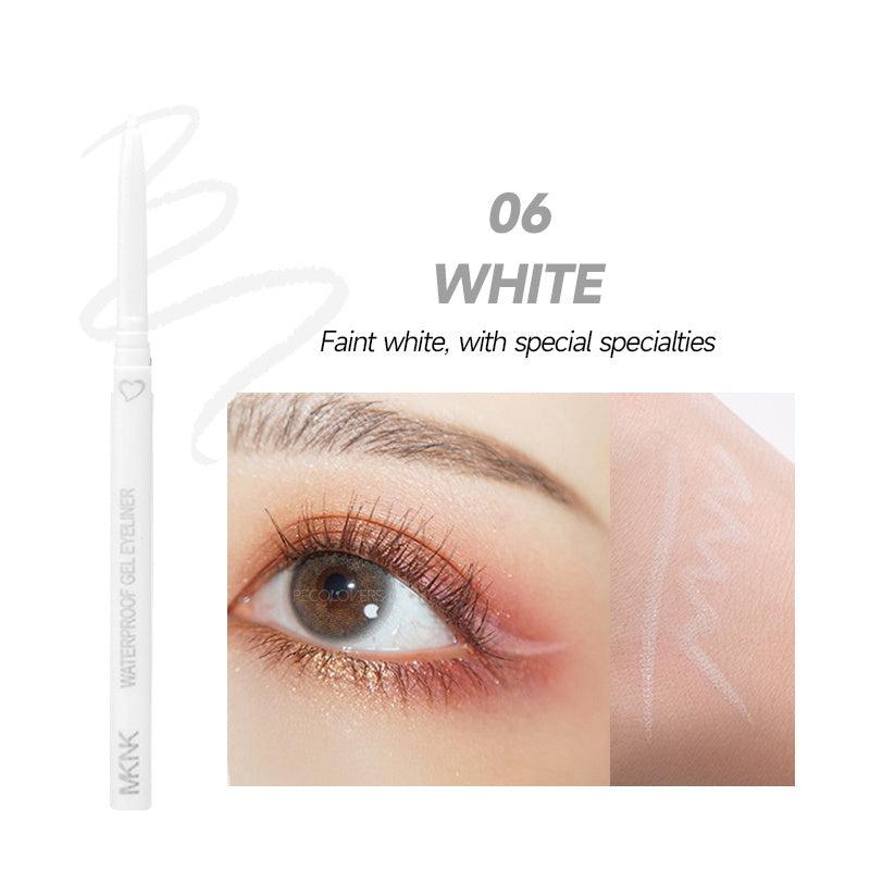 Waterproof Red Brown Eyeliner Gel Pencil Long Lasting Eye Makeup